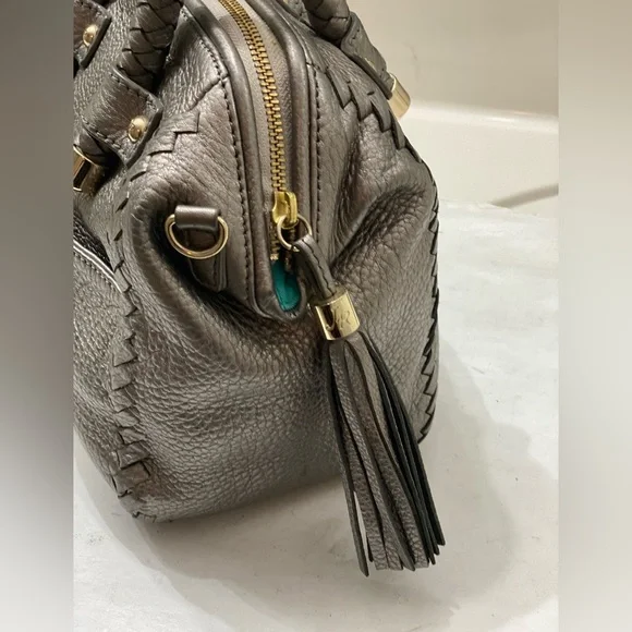 Jack Roger MARA Satchel leather handbag in excellent condition clean interior - Picture 4 of 11